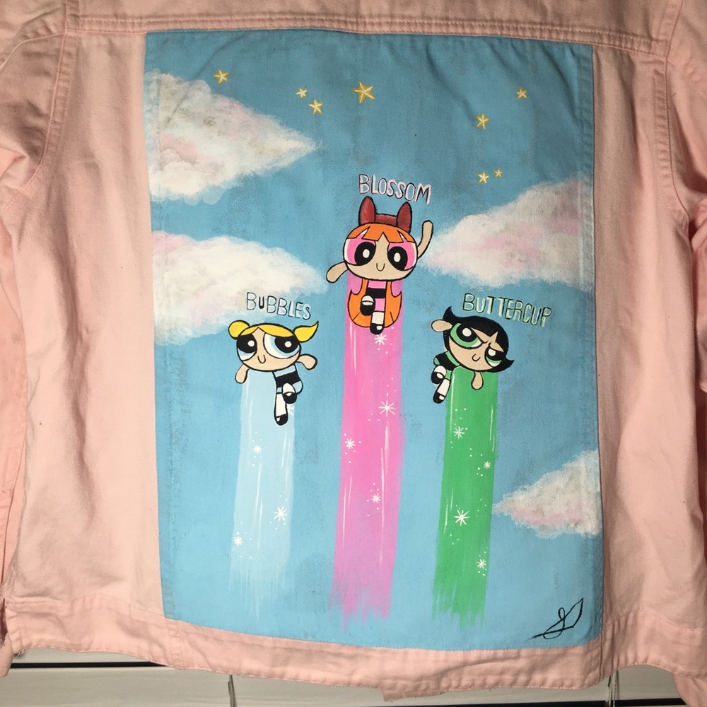 Custom jean jacket - Picture 2 of 2